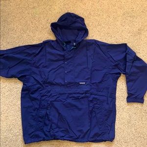 Patagonia Hooded Pullover Men’s Blue Large